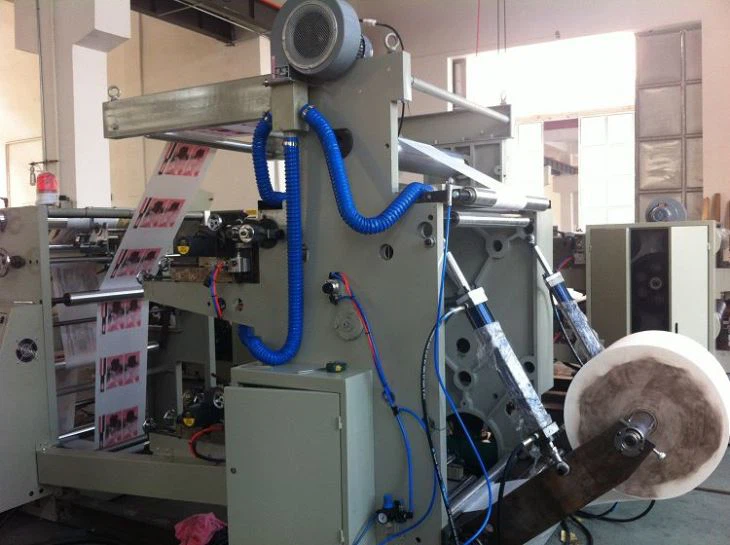 Flat Bottom Paper Bag Making Machine Inline Printer
