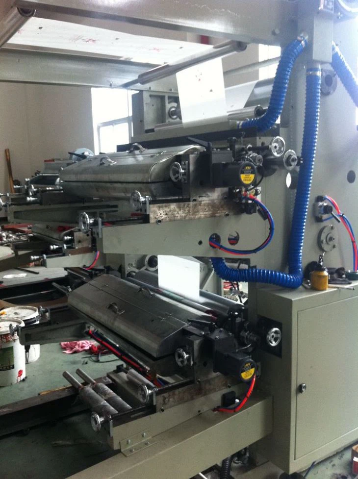 Flat Bottom Paper Bag Making Machine Inline Printer