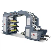 고속 6 색 Flexo 인쇄 기계